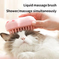 Load image into Gallery viewer, 3 in 1 Pet Brush Cat Steam Brush Comb Dog Brush Electric Spray Cat Hair Brushes Massage Pet Grooming Hair Removal Combs