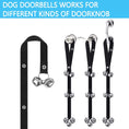 Load image into Gallery viewer, Dog Bell Premium Potty Training Big Dog Bells Adjustable Dog Doorbell for Potty Training Your Puppy Easily - Premium Quality - 7 Extra Super Loud Dog Doorbells