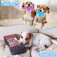 Load image into Gallery viewer, 2 Pcs Squeaky Dog Toys, Stuffed Chew Crinkle Dog Toys, Tough Plush Pet Toys for Small Dogs Biting Training, Teething
