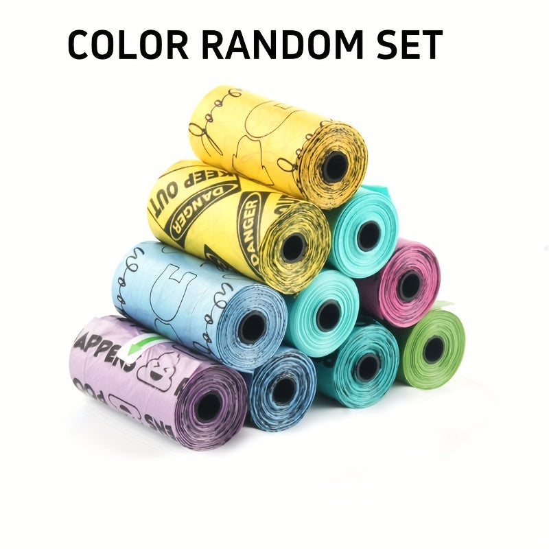 “Eco-Friendly Pets Waste Bags – Leak-Proof, Durable & Scent-Free Poop Bag Rolls (120/240 Bags)”