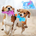 Load image into Gallery viewer, 2 Pcs Squeaky Dog Toys, Stuffed Chew Crinkle Dog Toys, Tough Plush Pet Toys for Small Dogs Biting Training, Teething
