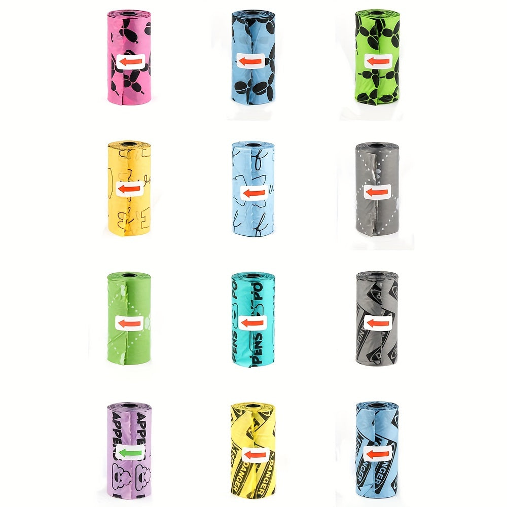 “Eco-Friendly Pets Waste Bags – Leak-Proof, Durable & Scent-Free Poop Bag Rolls (120/240 Bags)”