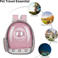 Load image into Gallery viewer, Pet Clear Cat Backpack Carrier Bubble Breathable Foldable Pet Rucksack Carrier for Puppy Dog Cat Lightweight Cat Backpack Designed for Travel, Hiking, Walking & Outdoor Use
