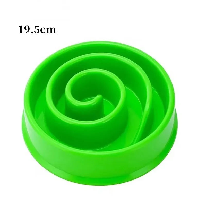 ✔️ “Slow Feeder Dog Bowl – Anti-Slip & Anti-Choking Design”