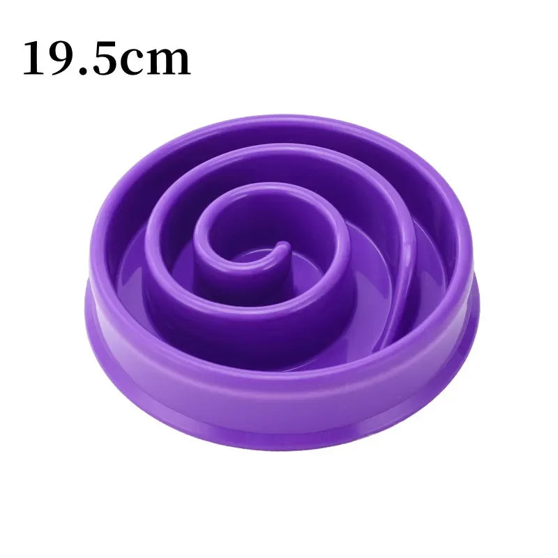 ✔️ “Slow Feeder Dog Bowl – Anti-Slip & Anti-Choking Design”