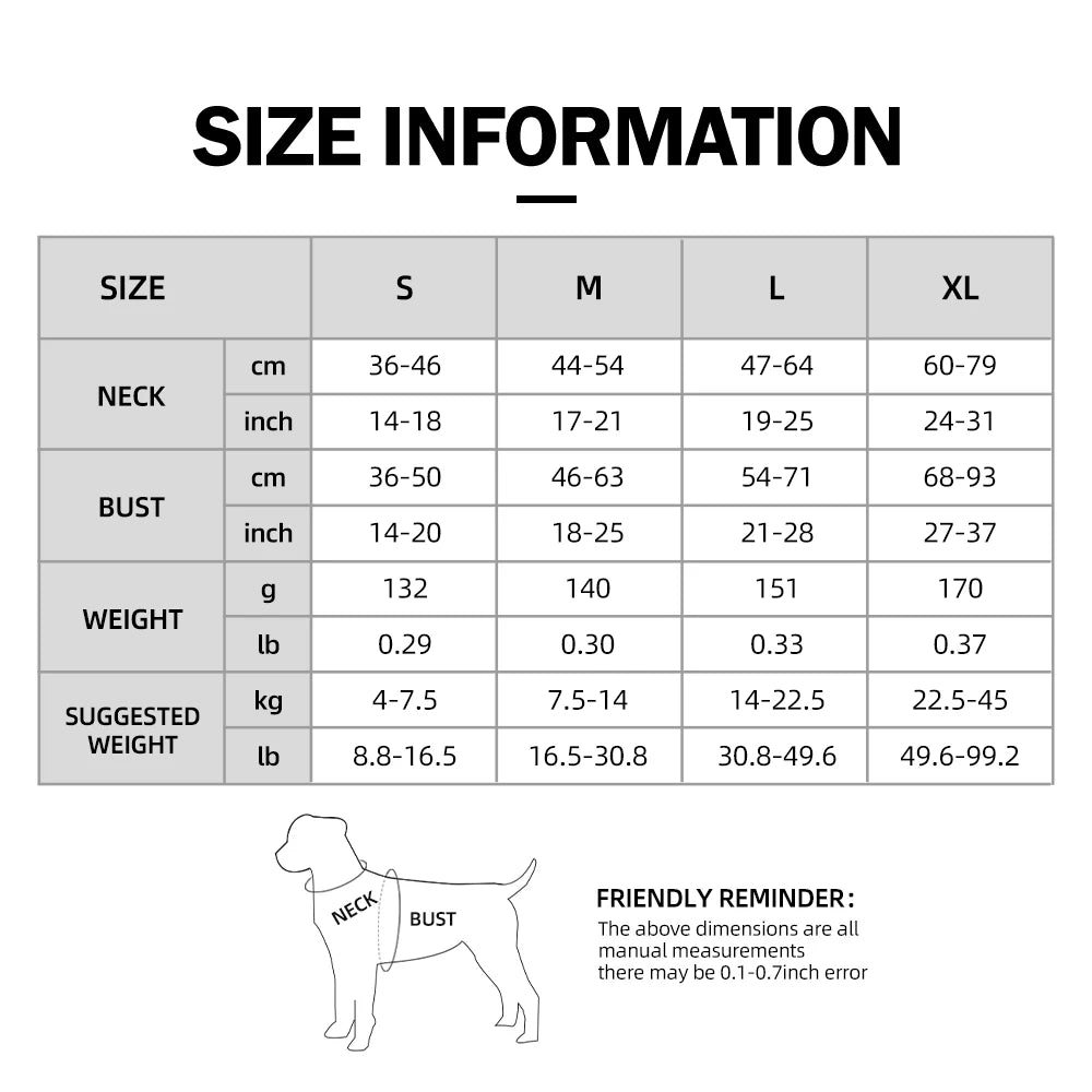 “No-Pull Dog Harness with GPS Tracker Holder – Reflective, Adjustable & Escape-Proof”