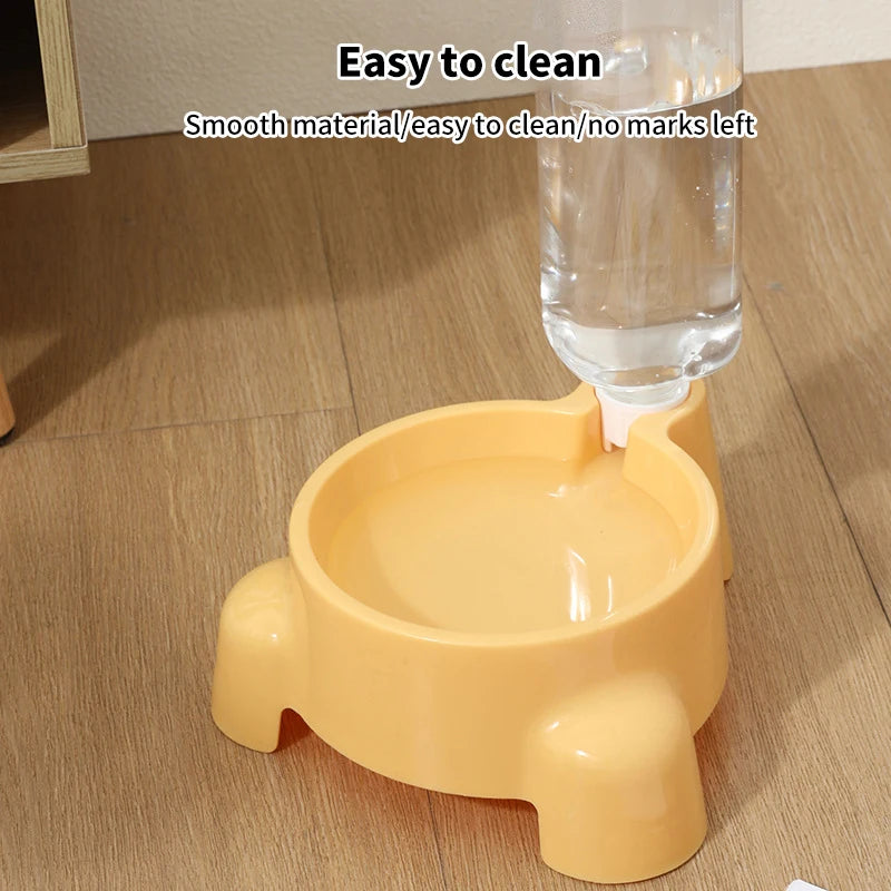 “Auto-Fill Pet Water Bowl – Clean, Fresh Water All Day”