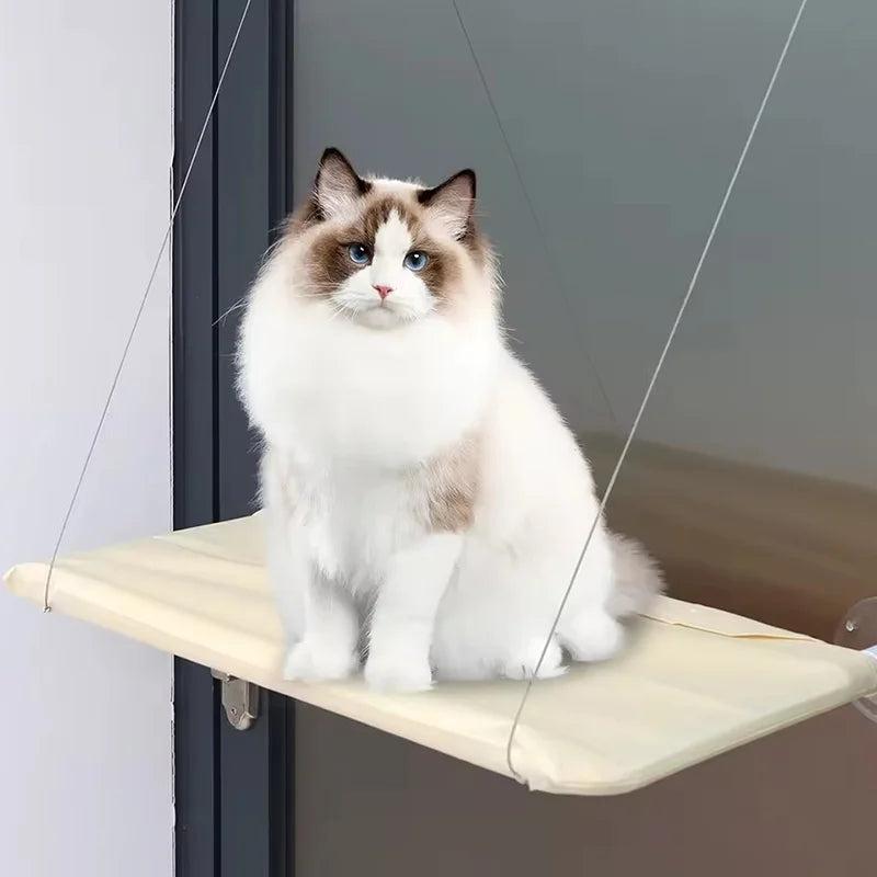 Cat Window Hammock – Ultra Soft Space-Saving Sunbathing Bed