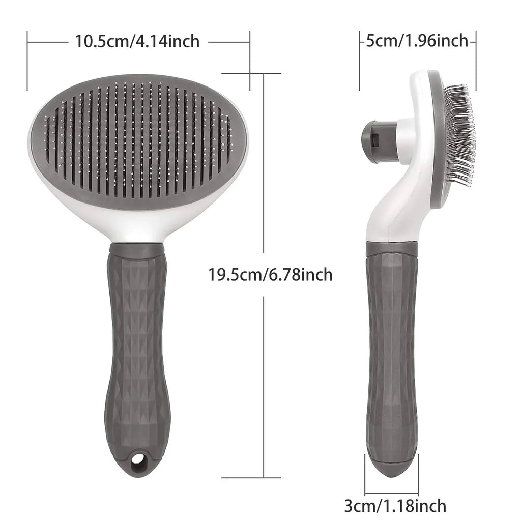 Self-Cleaning Pet Grooming Brush – Anti-Shed & Gentle Desheding Toold