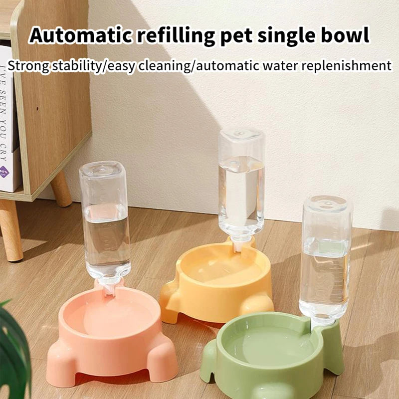 “Auto-Fill Pet Water Bowl – Clean, Fresh Water All Day”