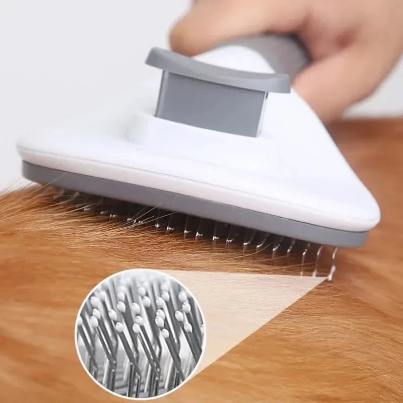 Self-Cleaning Pet Grooming Brush – Anti-Shed & Gentle Desheding Toold