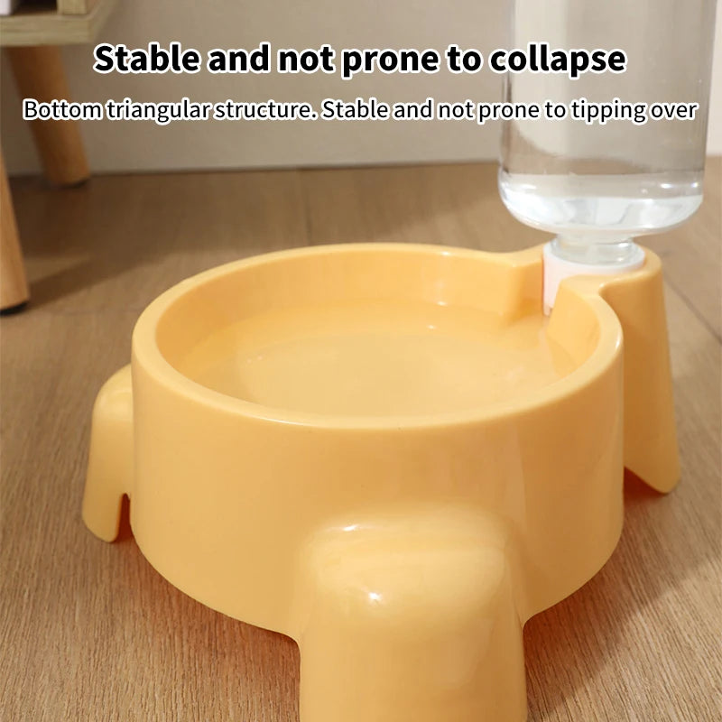 “Auto-Fill Pet Water Bowl – Clean, Fresh Water All Day”