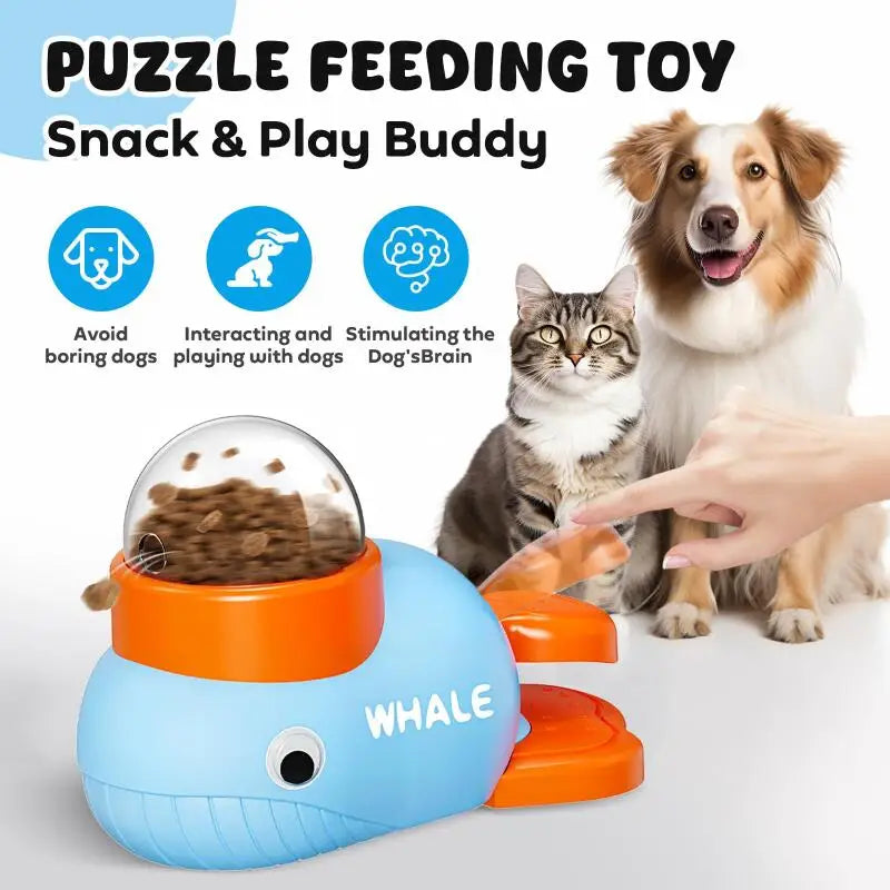 Interactive Treat Puzzle Toy – Slow Feeder & Anti-Slip Food Dispenser