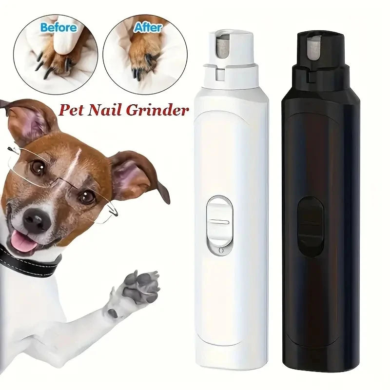 “Pet Nail Grinder – Quiet & Safe Electric Nail Trimmer for Dogs & Cats”