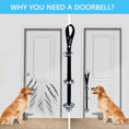 Load image into Gallery viewer, Dog Bell Premium Potty Training Big Dog Bells Adjustable Dog Doorbell for Potty Training Your Puppy Easily - Premium Quality - 7 Extra Super Loud Dog Doorbells
