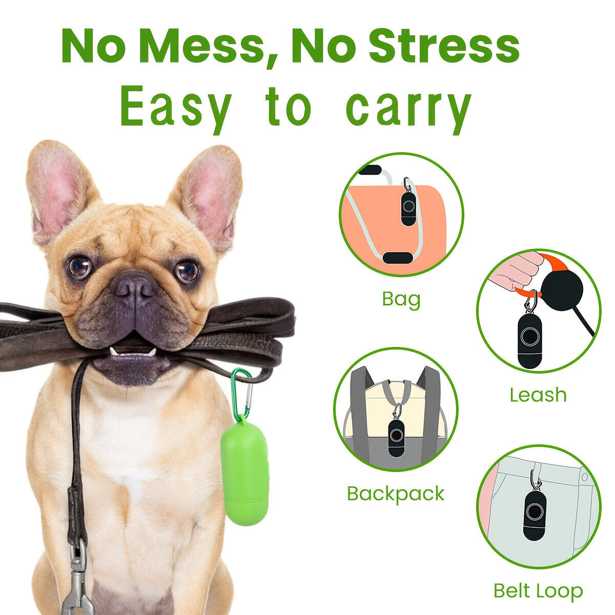 “Eco-Friendly Pets Waste Bags – Leak-Proof, Durable & Scent-Free Poop Bag Rolls (120/240 Bags)”