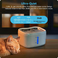 Load image into Gallery viewer, HEYBO Pet Water Fountain Water Dispenser with Smart Pump
